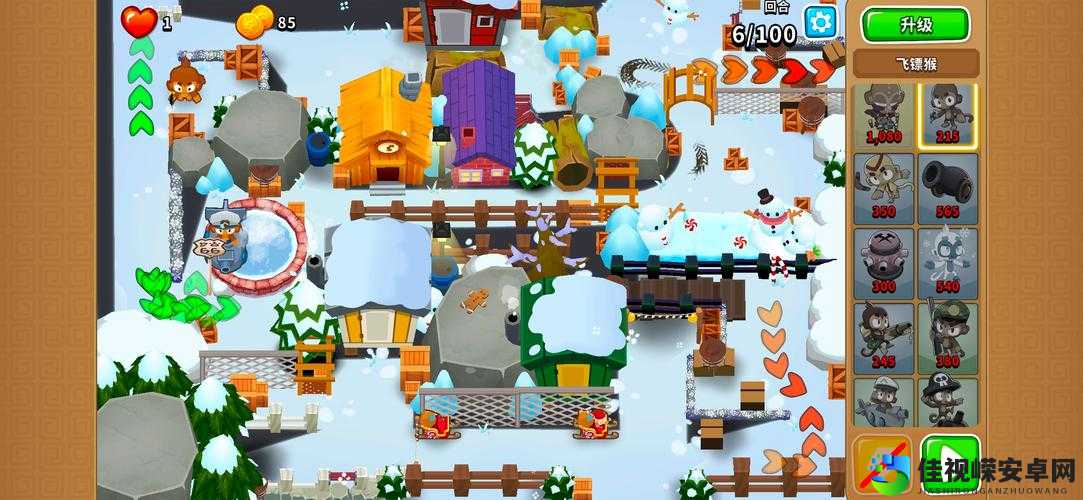 雪地第6关破防攻略！泪目双塔阵容秒过，萌新也能稳拿全星星
