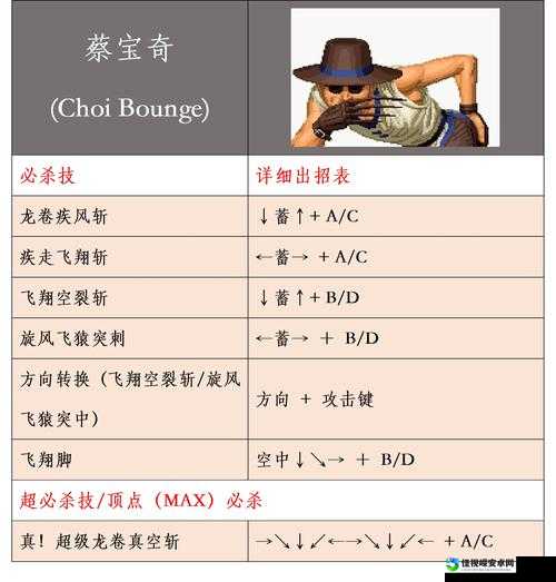 拳皇2008全角色必杀技速查！零基础秒变大神的隐藏连招表