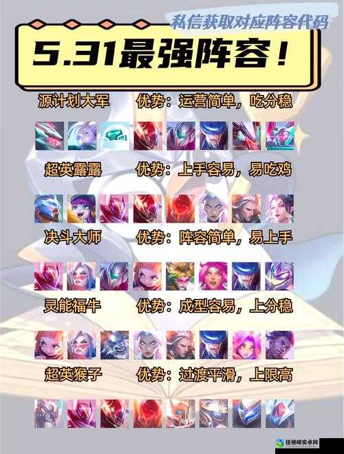 天梯上分密码！5套神卡组搭配攻略，轻松碾压对手不卡手！
